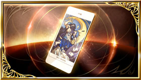 ムーンが描かれたカード